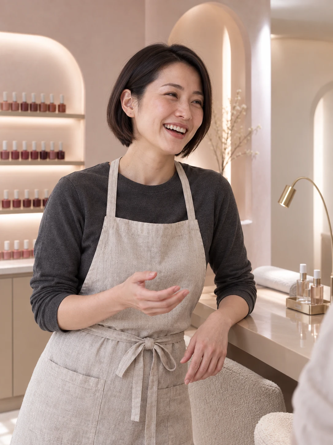 Amiのサロンでのオフショット